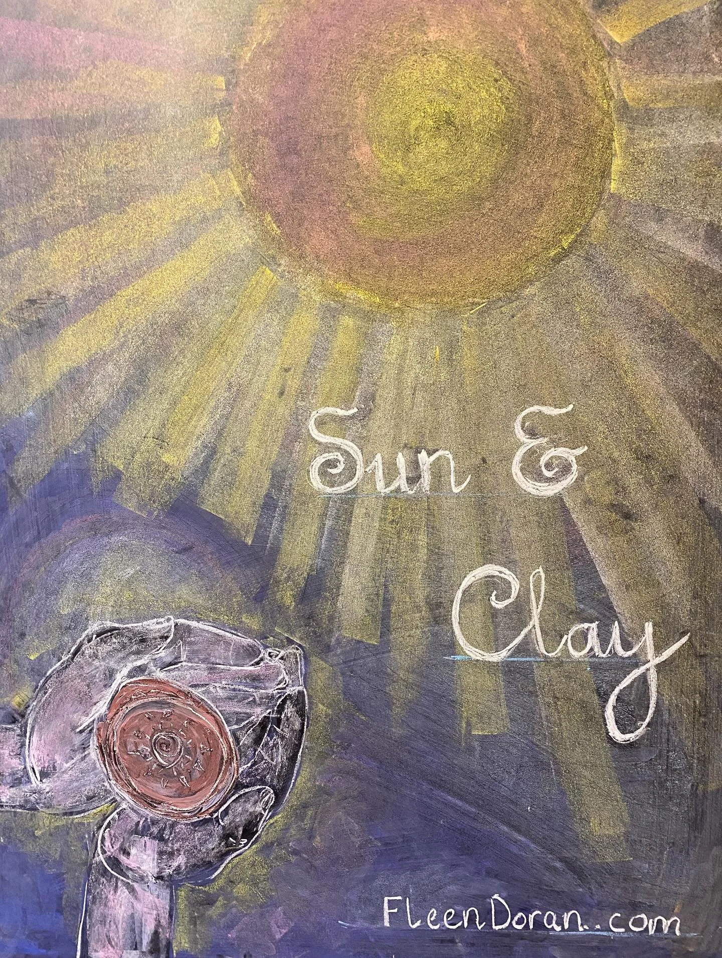 Sun &amp; Clay, children&rsquo;s workshop this Sunday - one space remaining! 

I&rsquo;ve been busy getting everything ready &ndash; clay prepped, tools lined up, and the kiln is cooling with a fresh batch of hand-thrown pots, soon to be filled with 