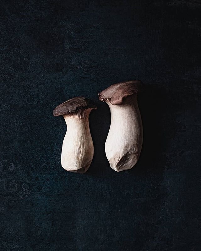 Any mushroom fans out there? What's your favourite mushroom?⁣
⁣
I bought these delicious meaty king oyster mushrooms from my local restaurant @24theoval who have turned their dining area into a farm shop. ⁣
⁣
Cooking with these mushrooms for the firs