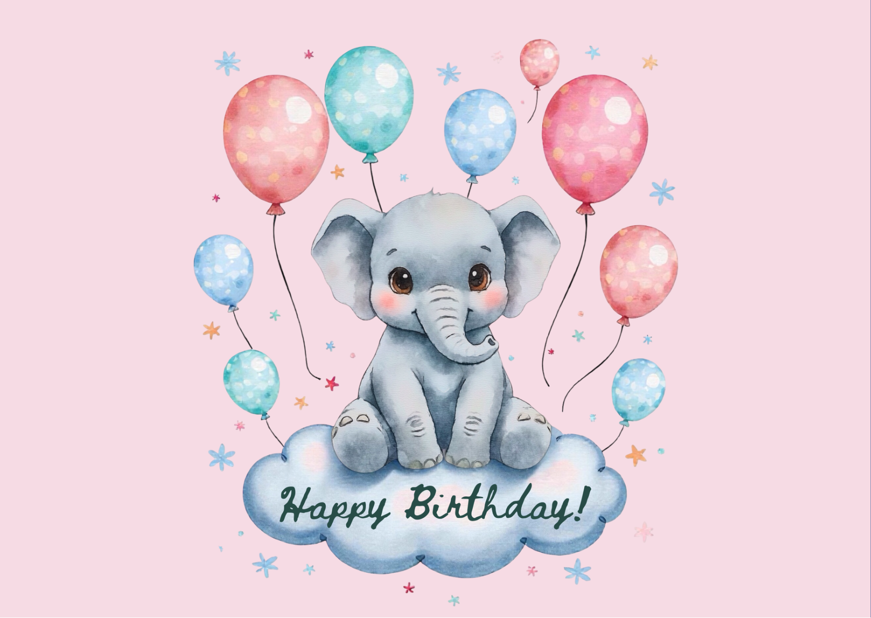 Purple White and Pink Illustrated Birthday Party Card.png