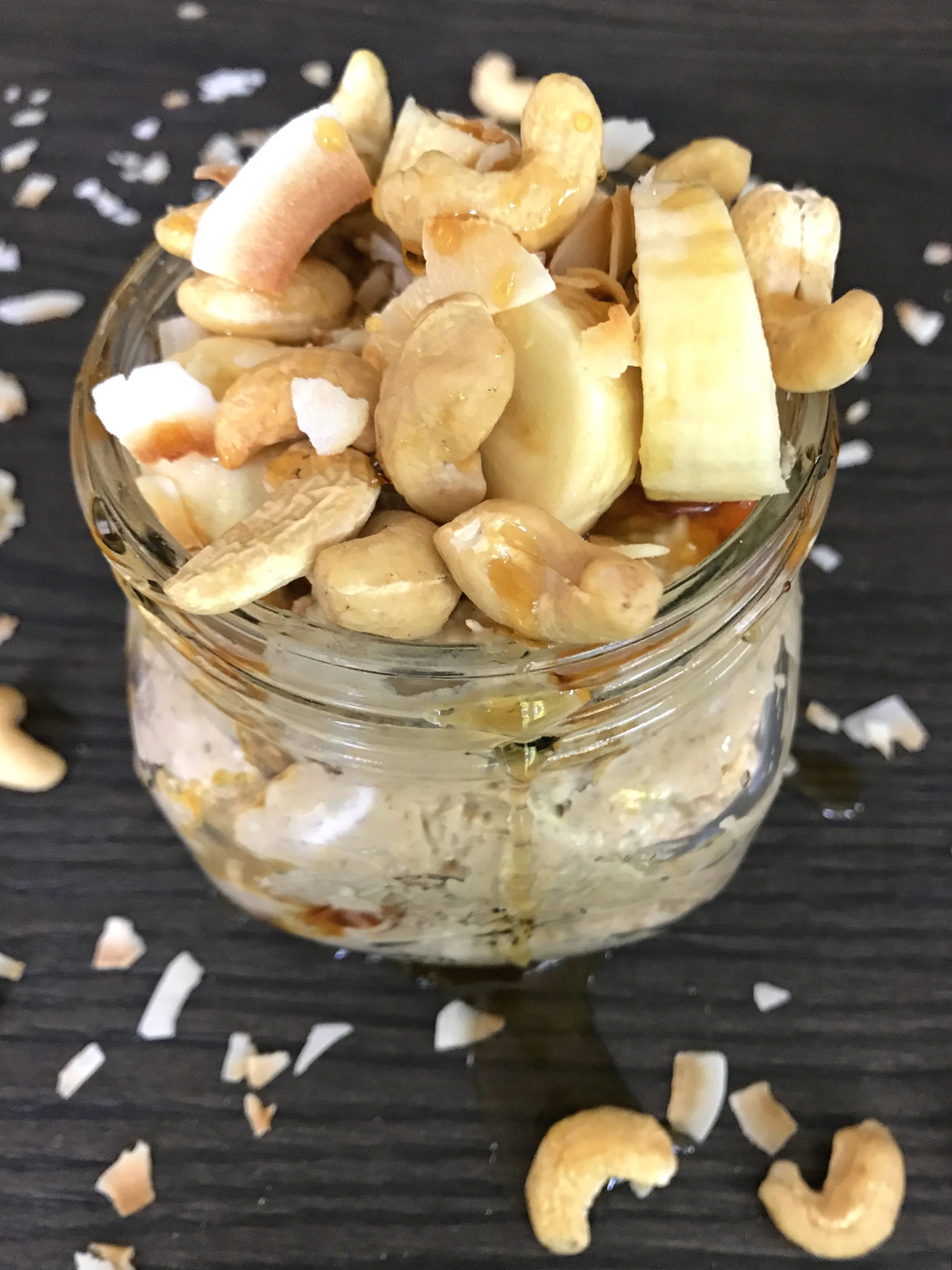 SALTED CARAMEL &amp; COCONUT OVERNIGHT OATS