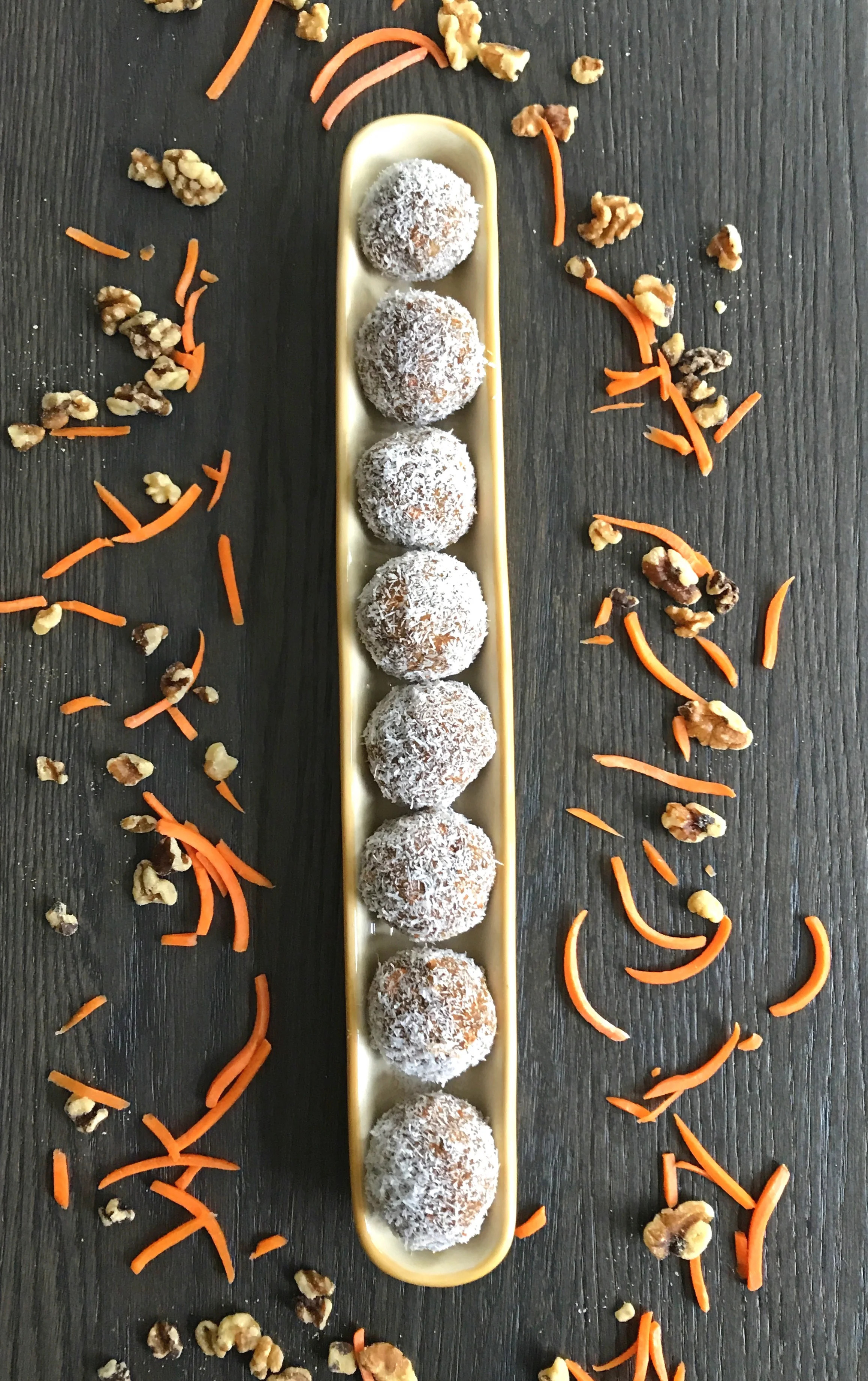 CARROT CAKE BLISS BALLS