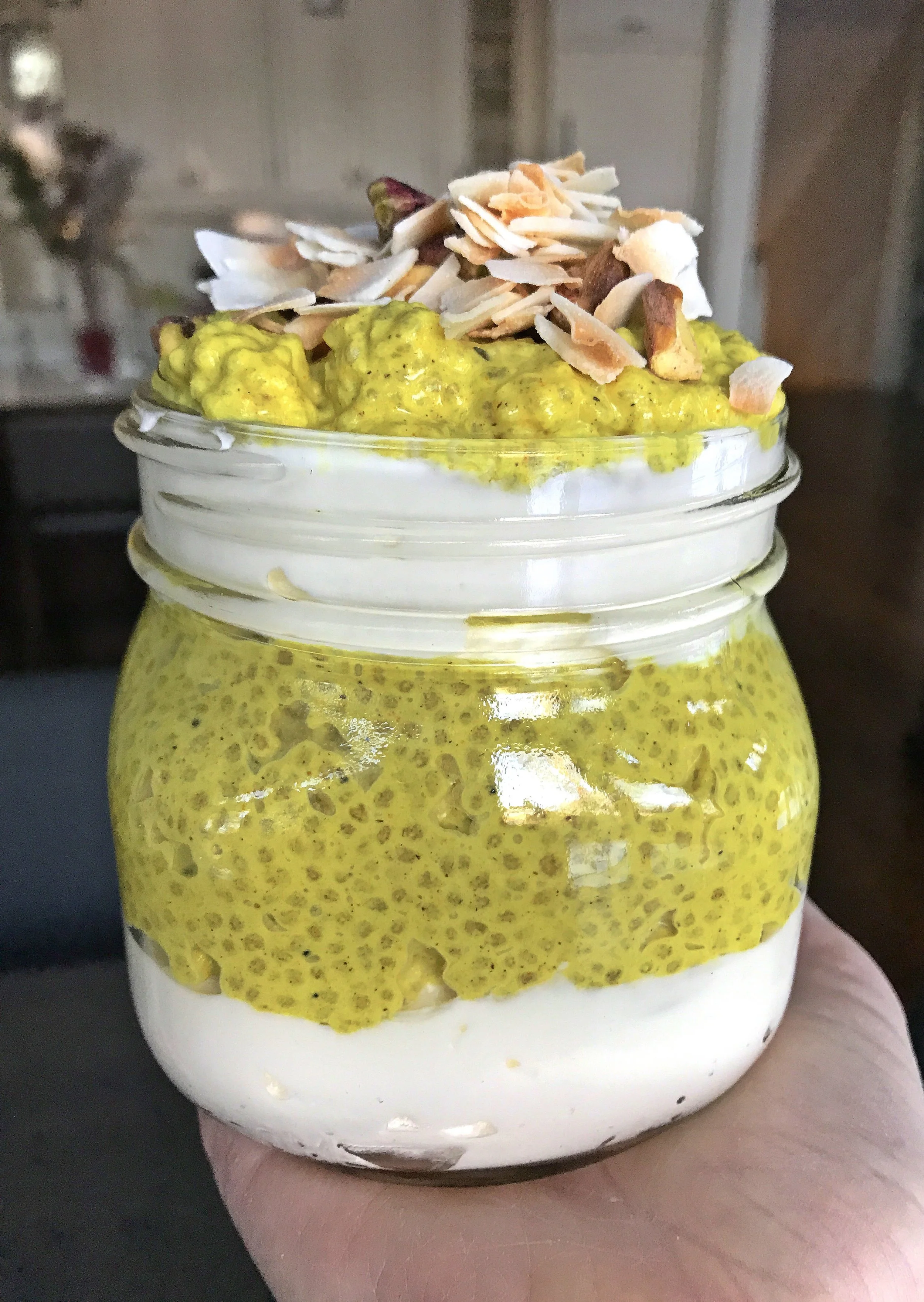 GOLDEN MILK CHIA PUDDING