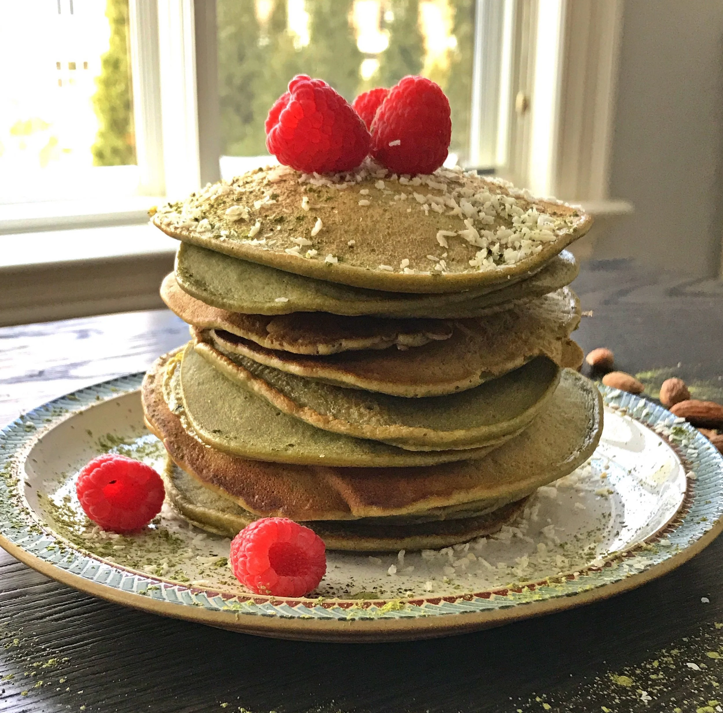MATCHA PROTEIN KETO-CAKES (grain-free)