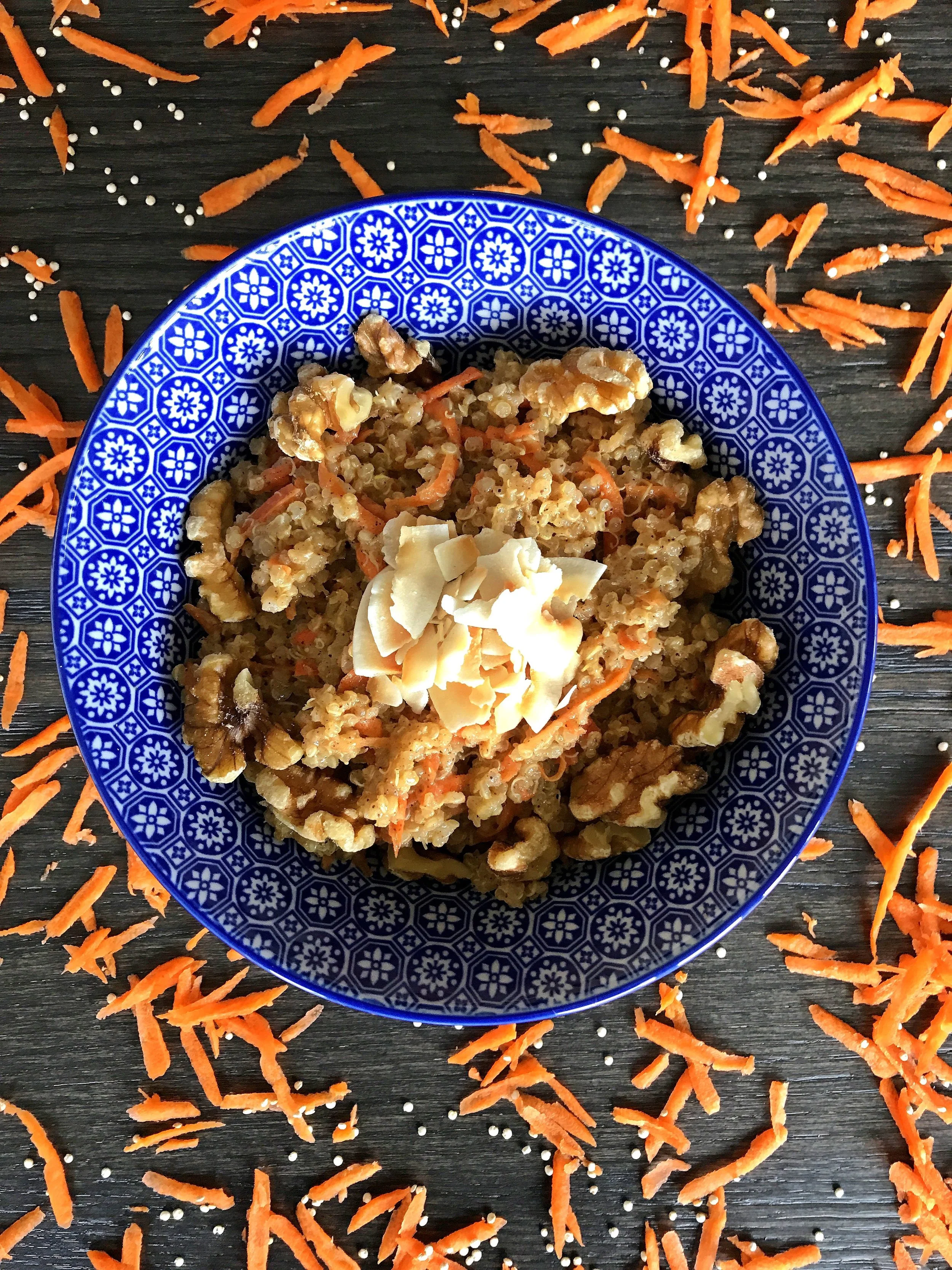 CARROT CAKE QUINOA