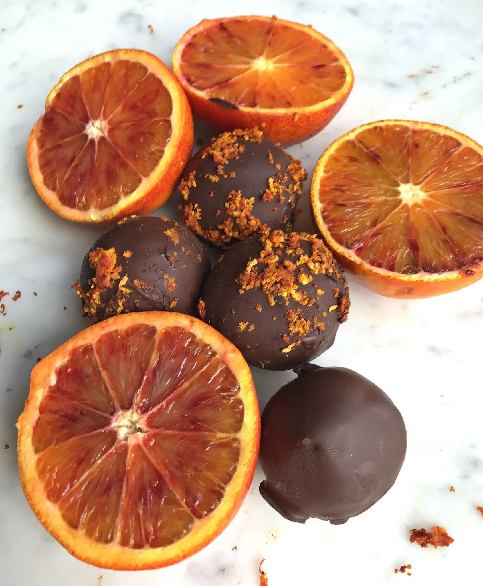BLOODY GOOD BROWNIE BITES