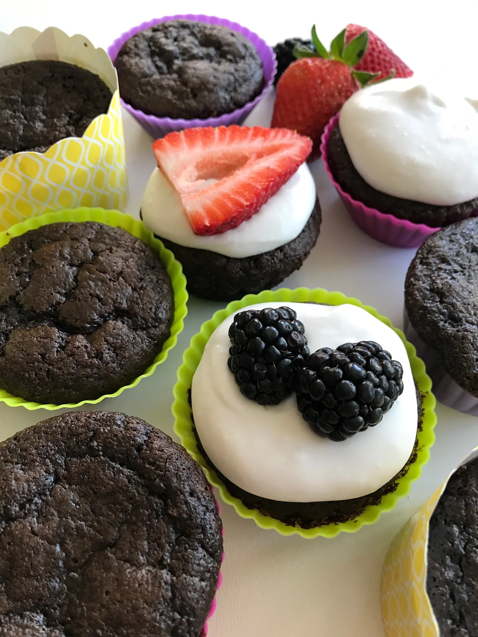 CHOCOLATE ZUCCHINI PROTEIN MUFFINS (grain-free)