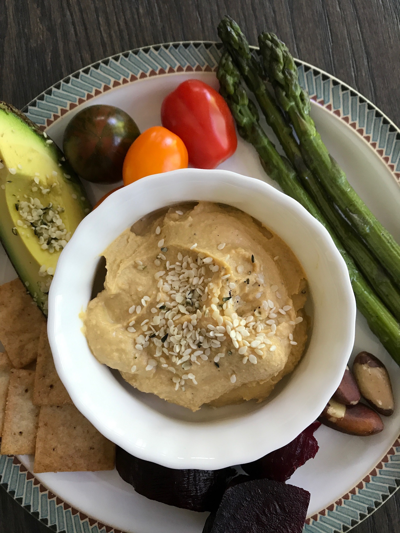 BOOSTED BUTTERNUT SQUASH HUMMUS
