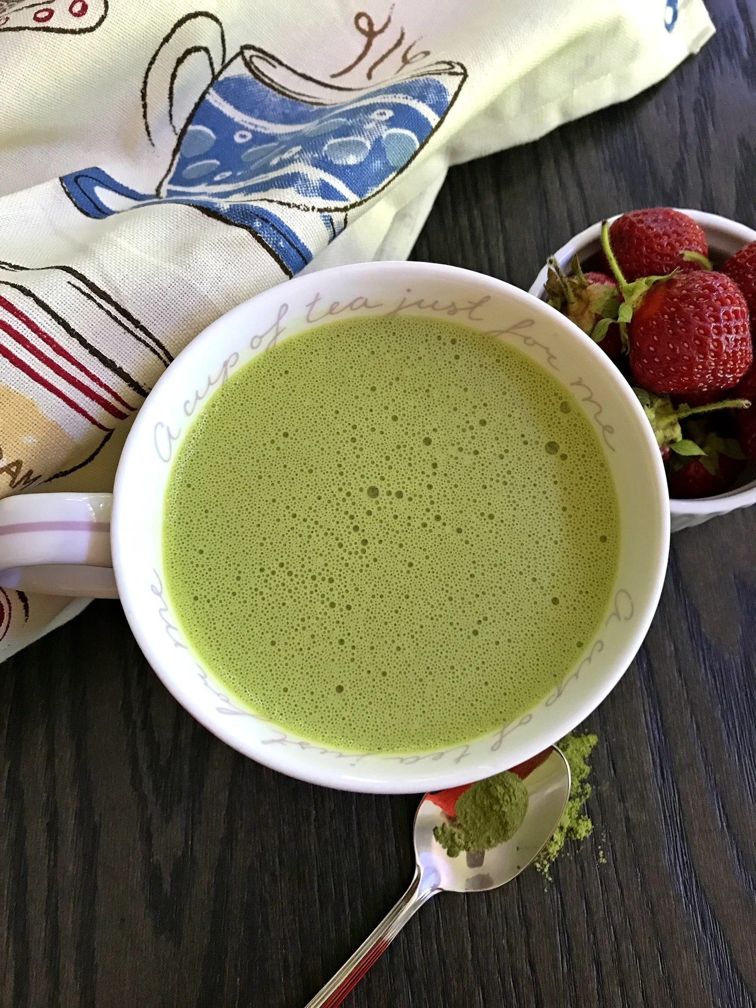 LOADED MATCHA LATTE (warm or iced)
