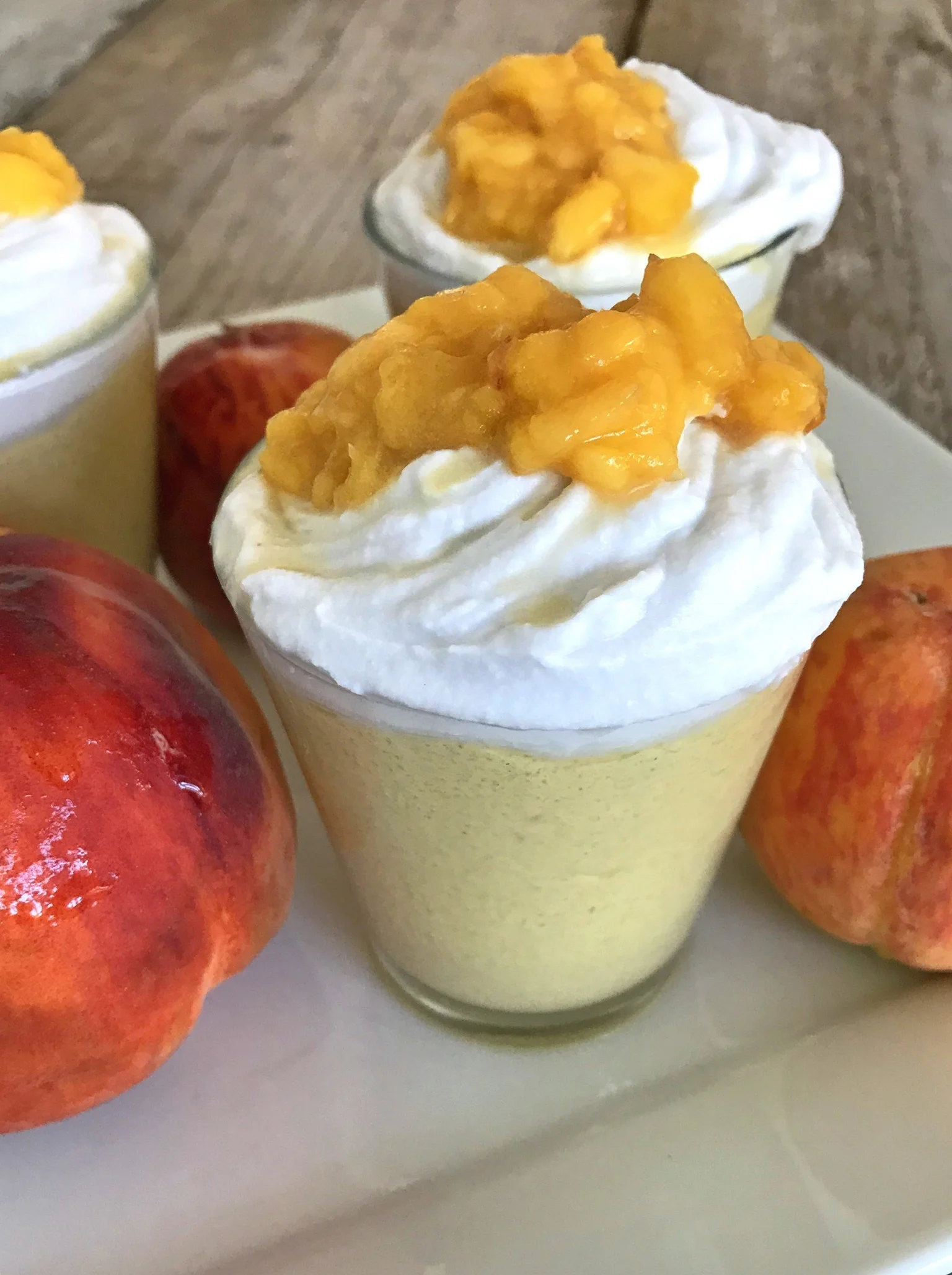 PEACHES & CREAM PANNA COTTA