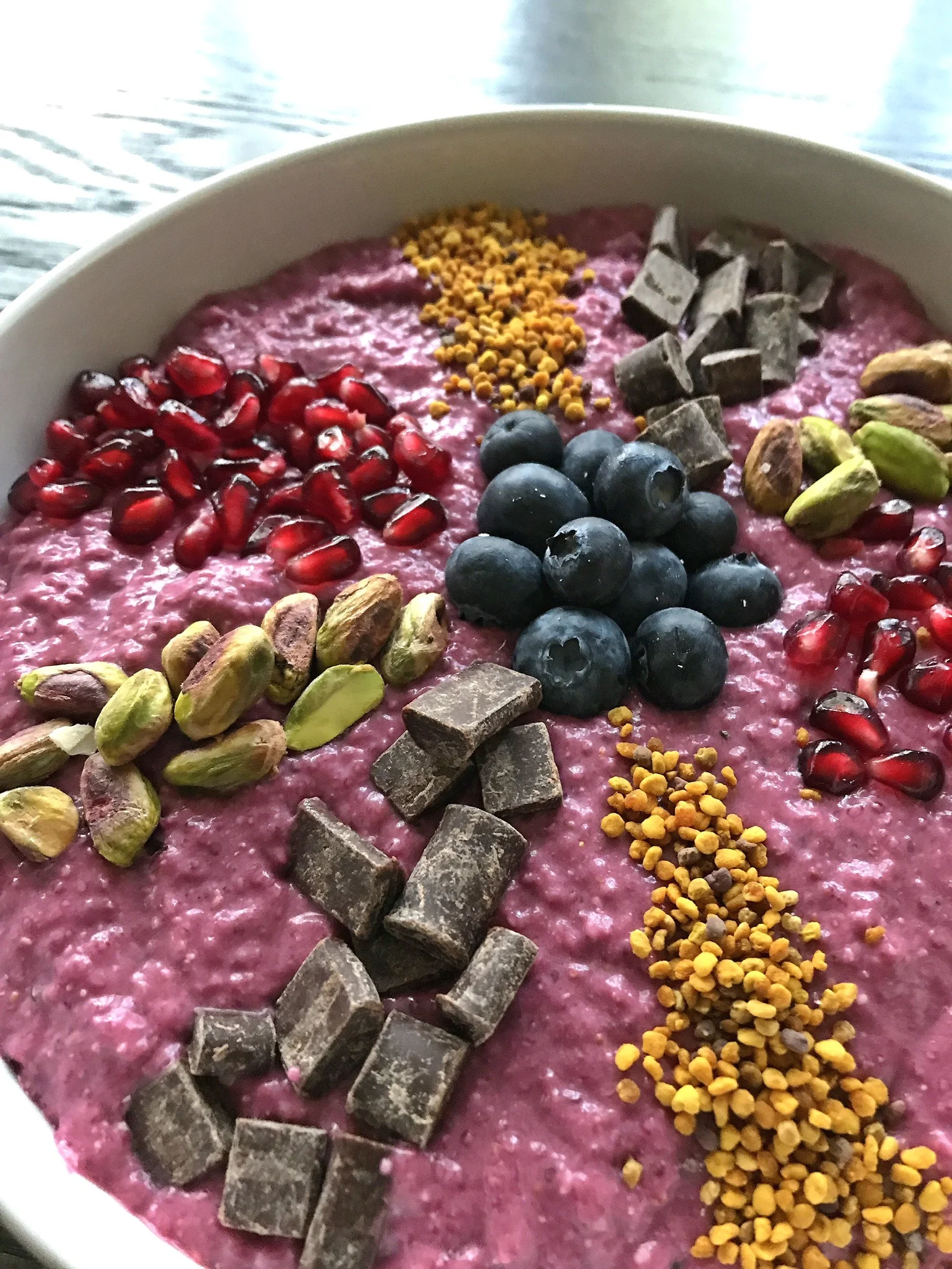 PRETTY-IN-PINK PUDDING (aka strawberry coconut chia pudding)