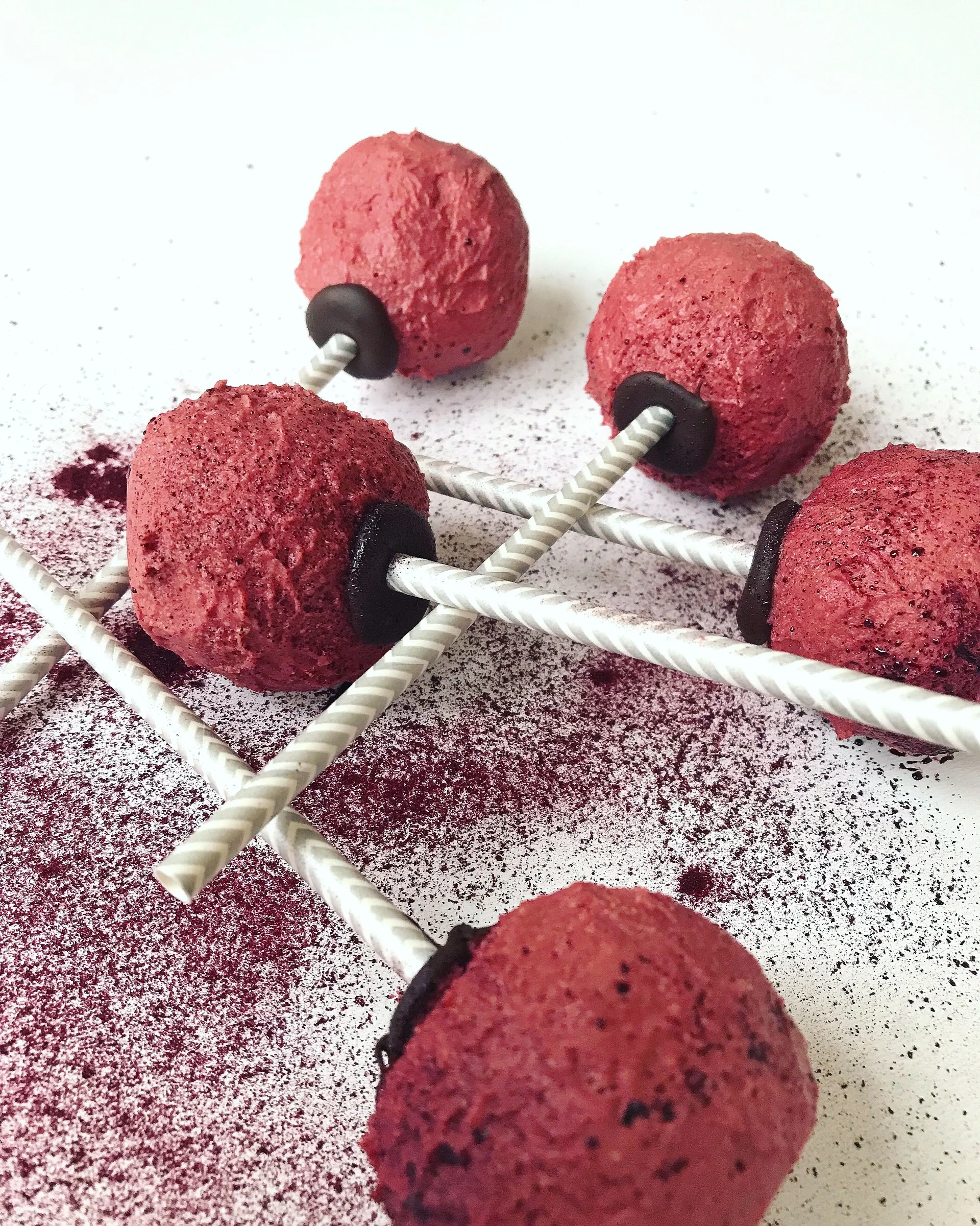 CAKE POP FREEZER FUDGE (grain-free, vegan, paleo, keto)