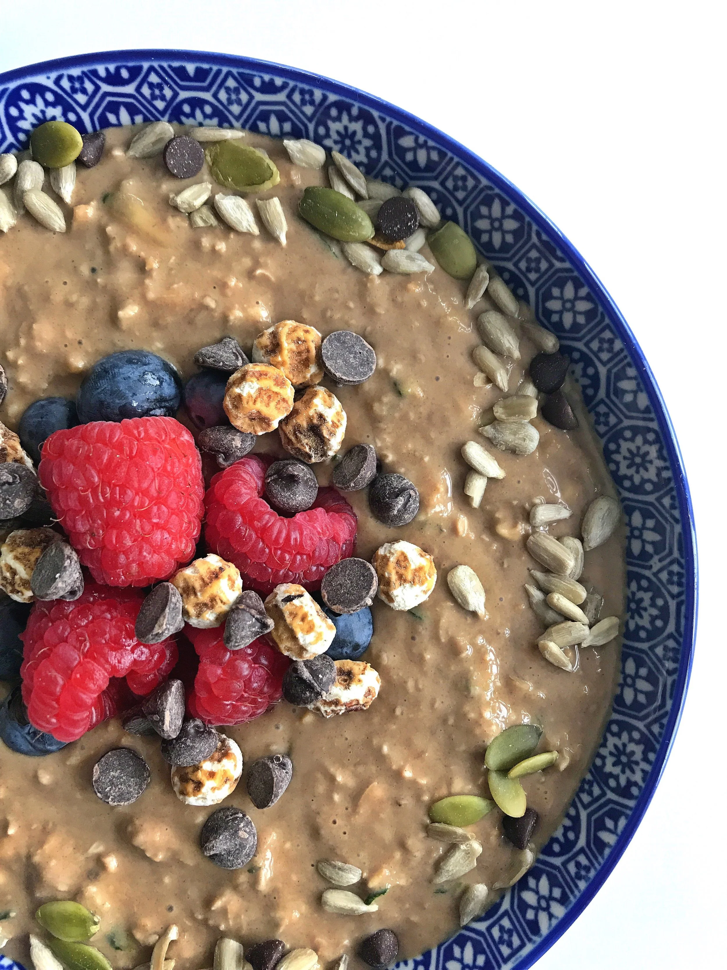 CHOCOLATE OVERNIGHT PROTEIN "ZOATS"