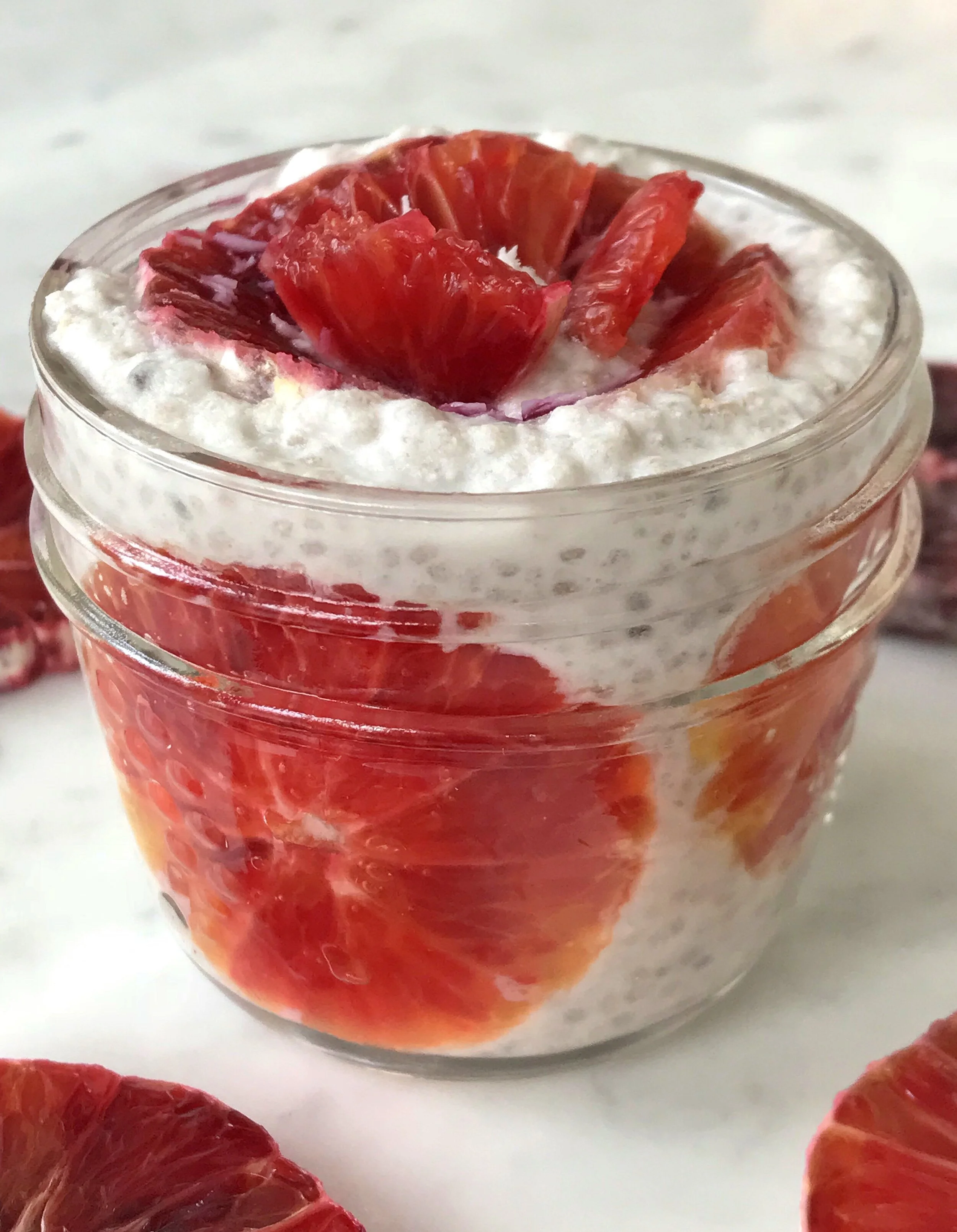 VANILLA COCONUT CHIA PROTEIN PUDDING 