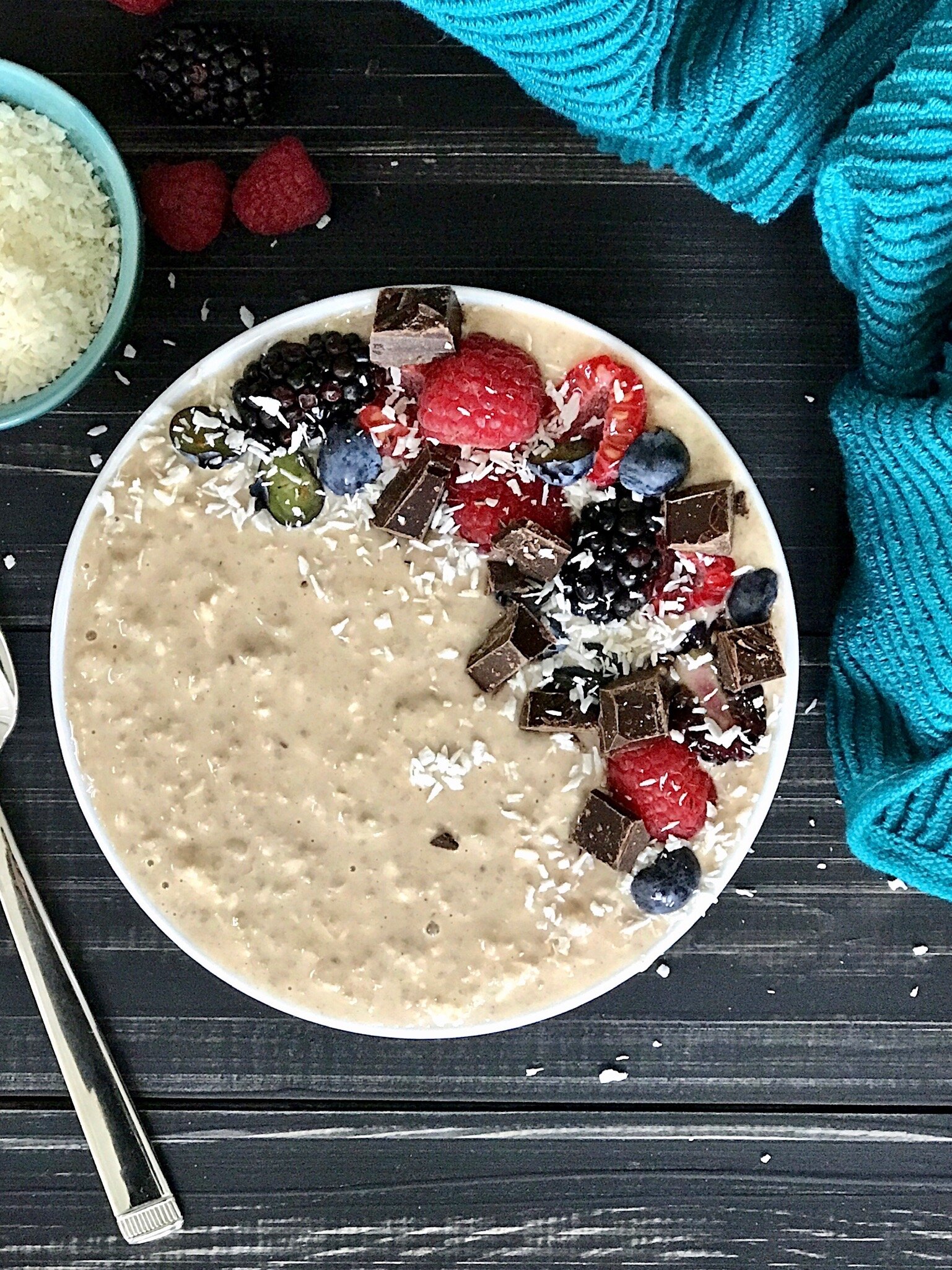 TAHINI &amp; COCONUT CAULIFLOWER PROATS