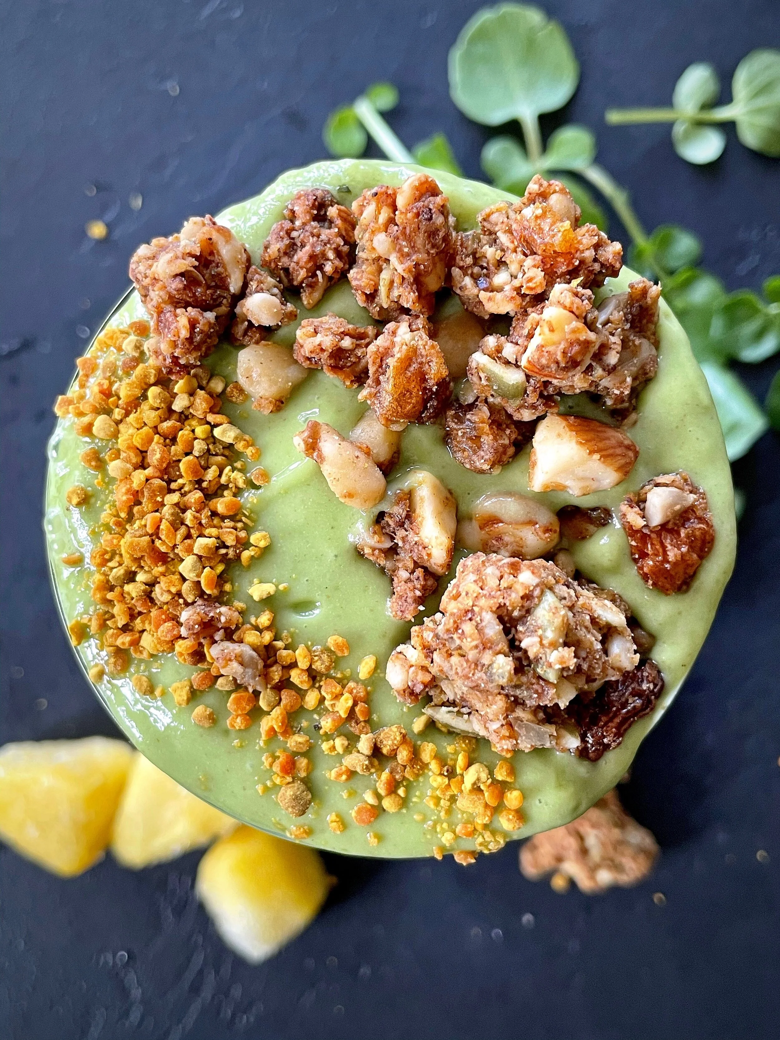PINEAPPLE WATERCRESS WINNER SMOOTHIE