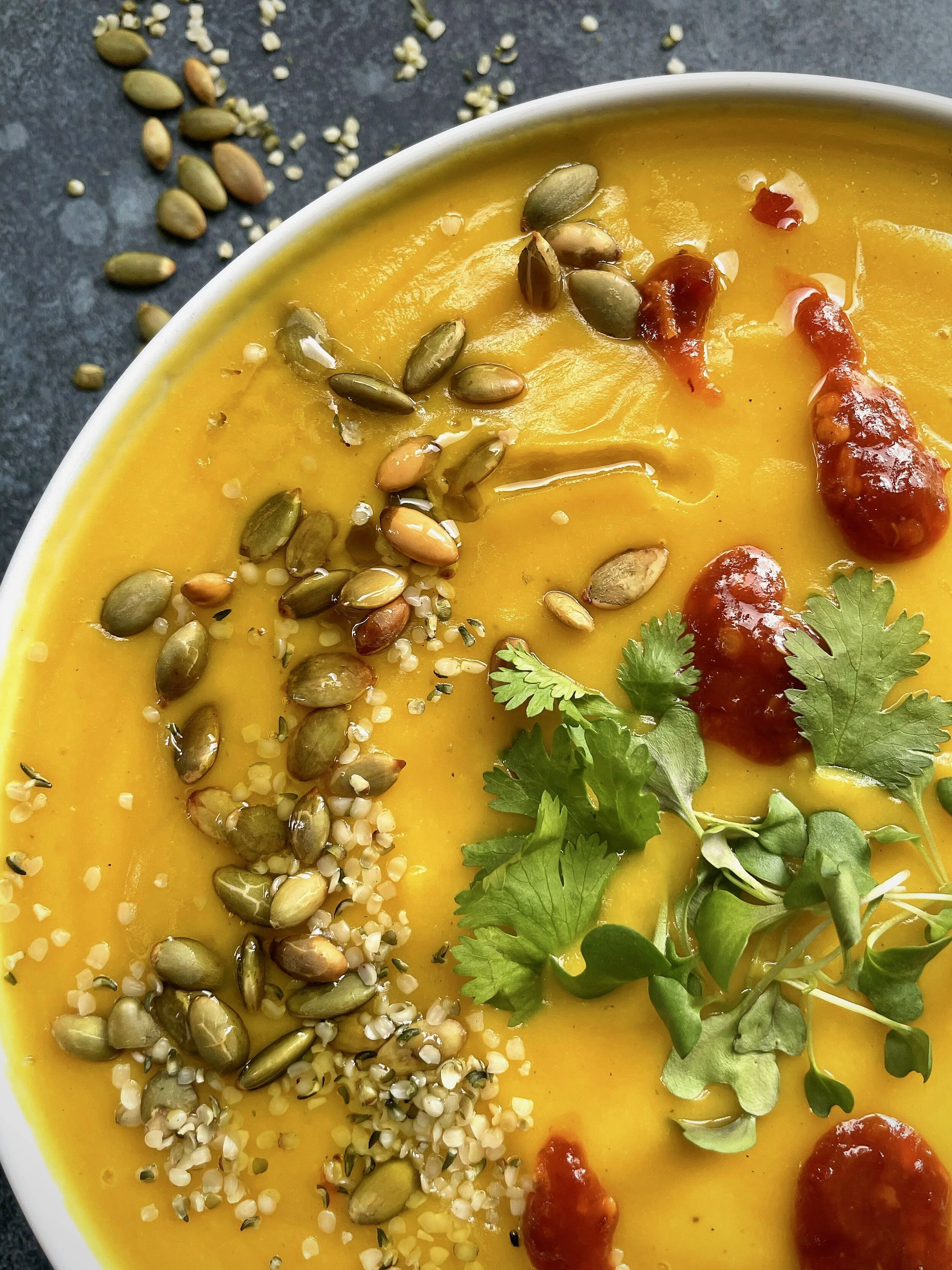 BUTTERNUT SQUASH SOUP