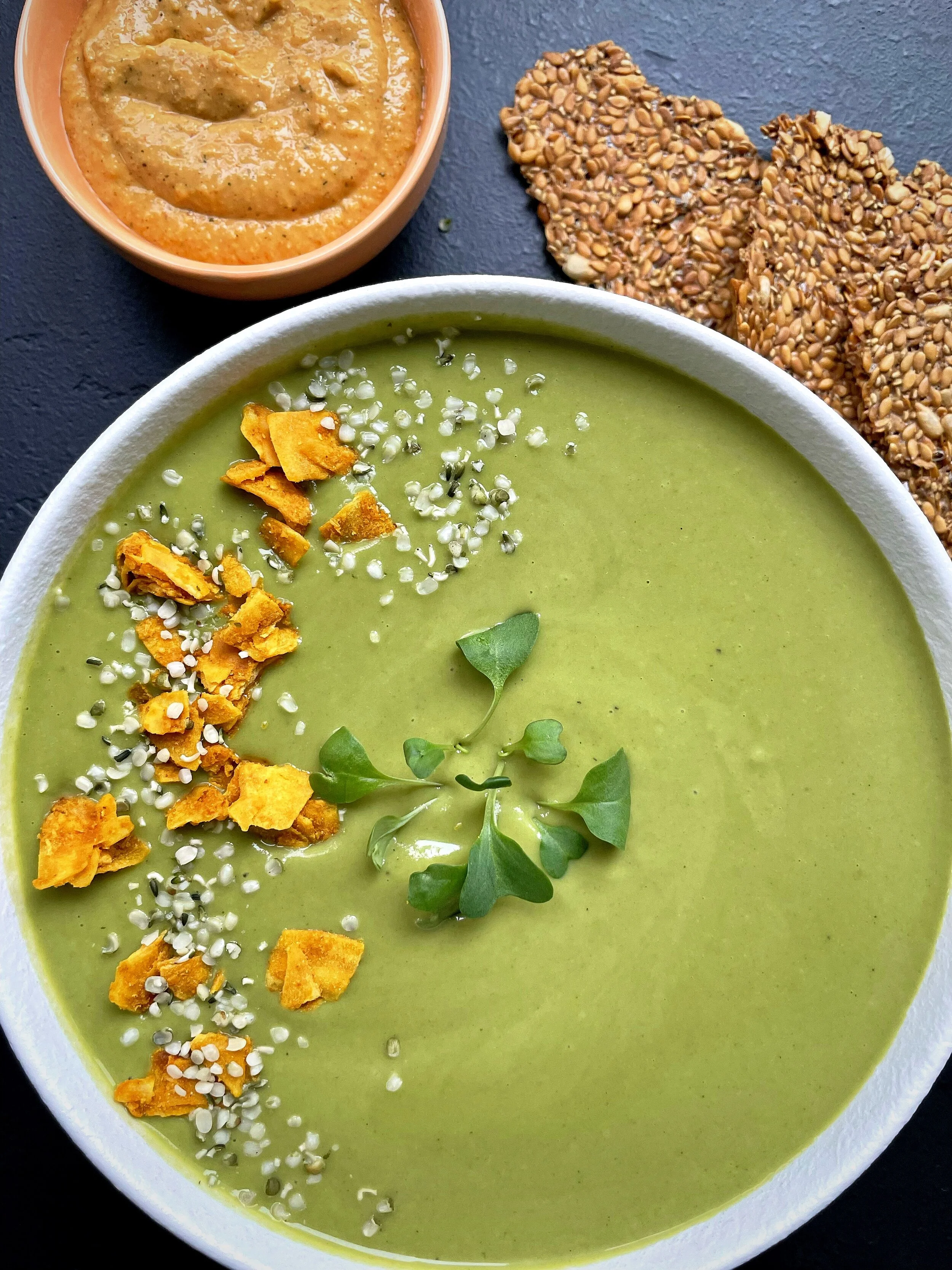 BROCCOLI SPINACH SOUP