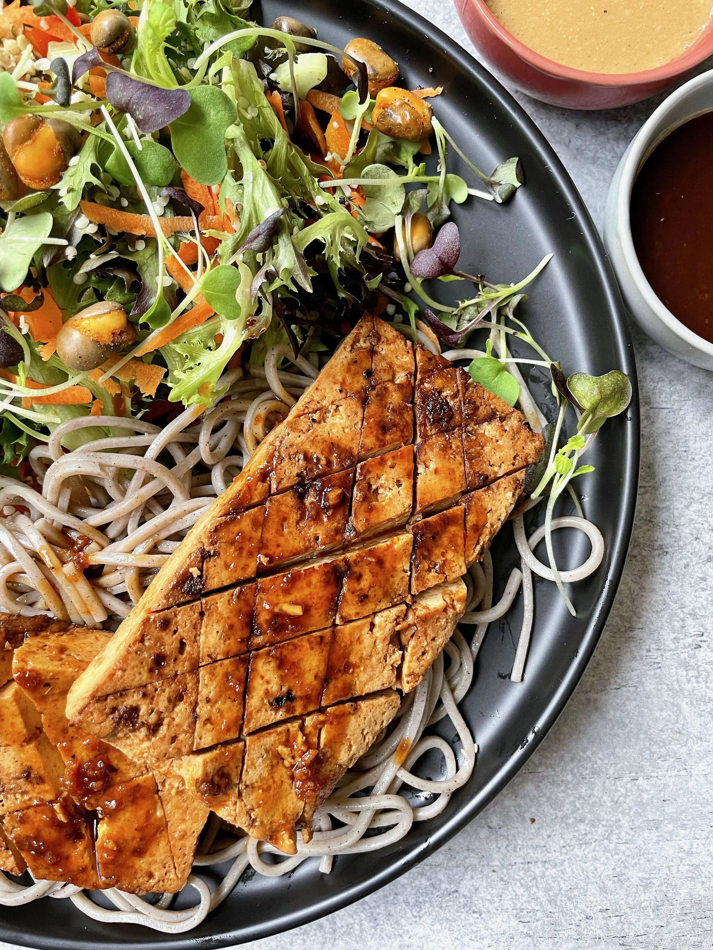 TERIYAKI TOFU STEAKS 