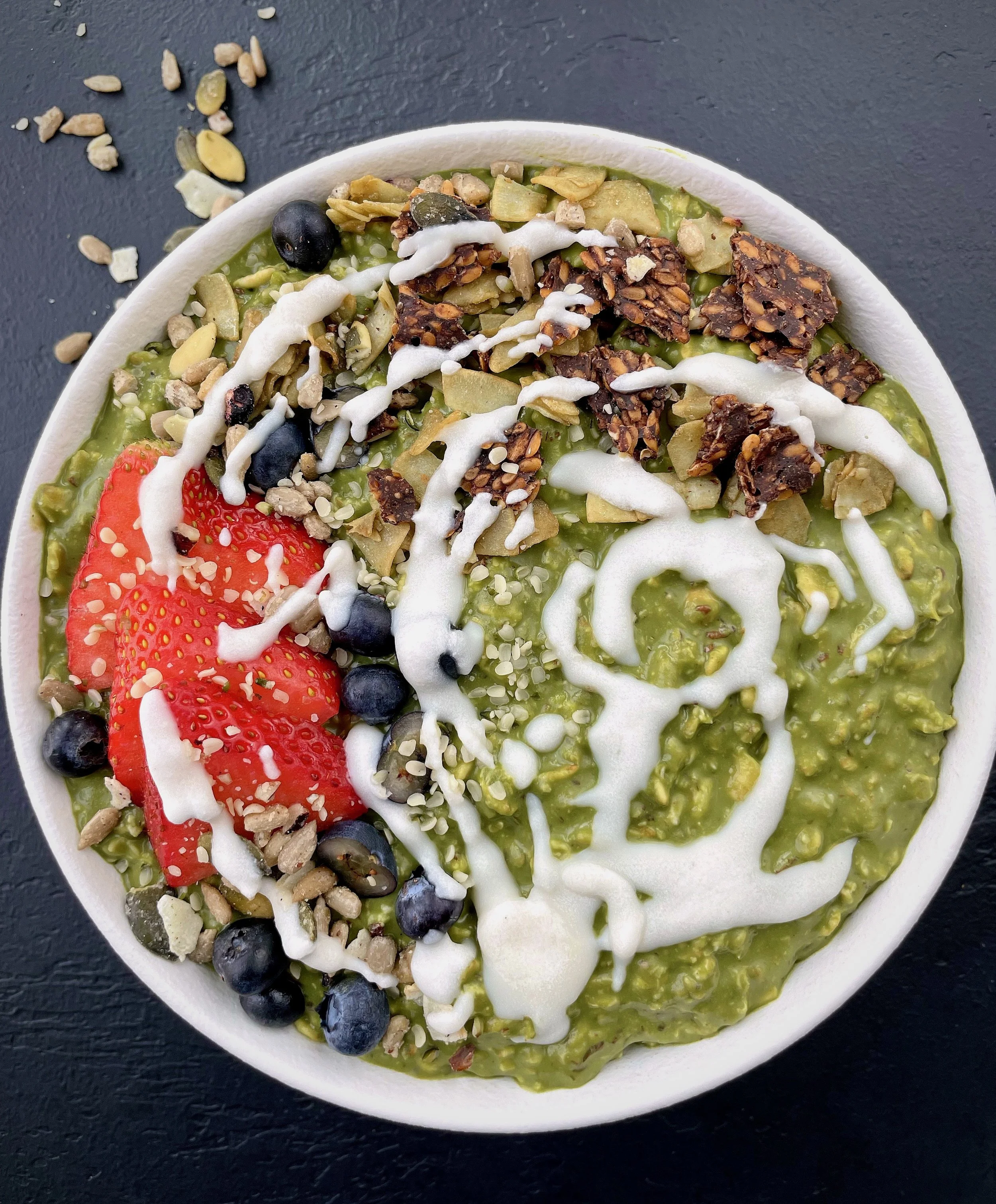 MATCHA OVERNIGHT PROTEIN OATS