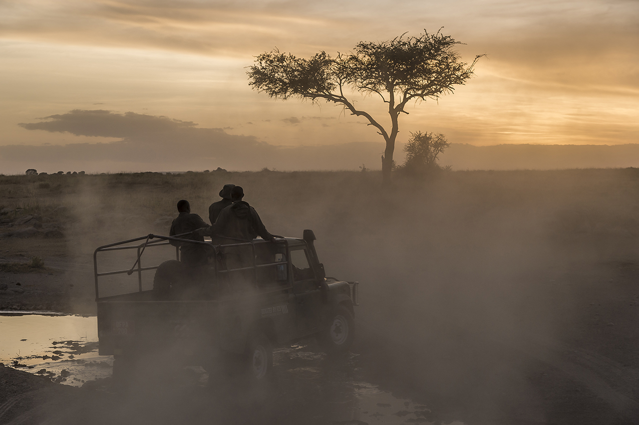 Rangers of the TANAPA anti-poaching unit (Tanzania National Parks) in the Moru region of southern Seregenti are patrolling from their Moru headquarters. 52 rangers control an area of ,000 square kilometers to protect the last 30 black rhinoceros in