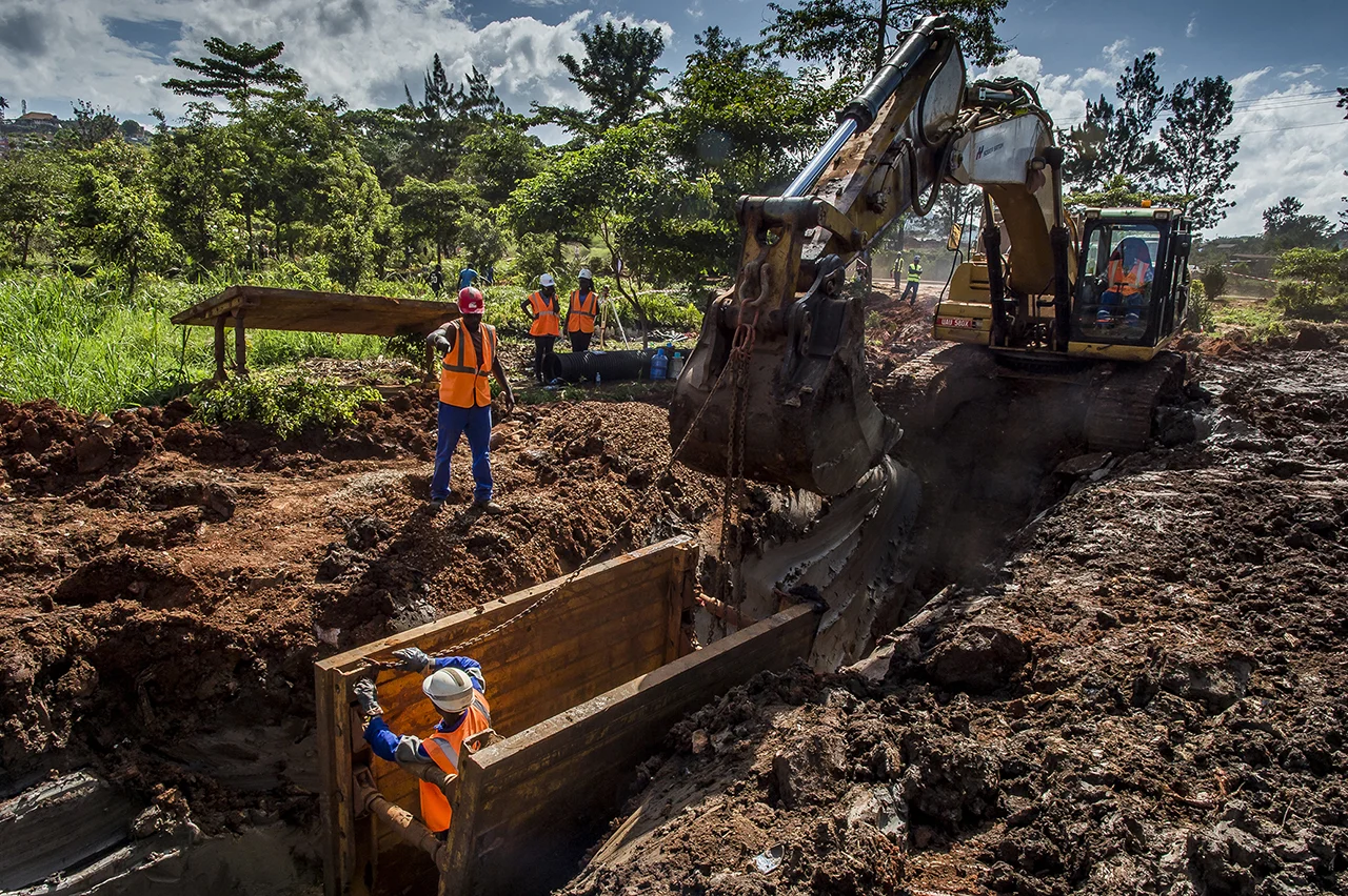   Sewer rehabilitation , Kampala - Uganda 