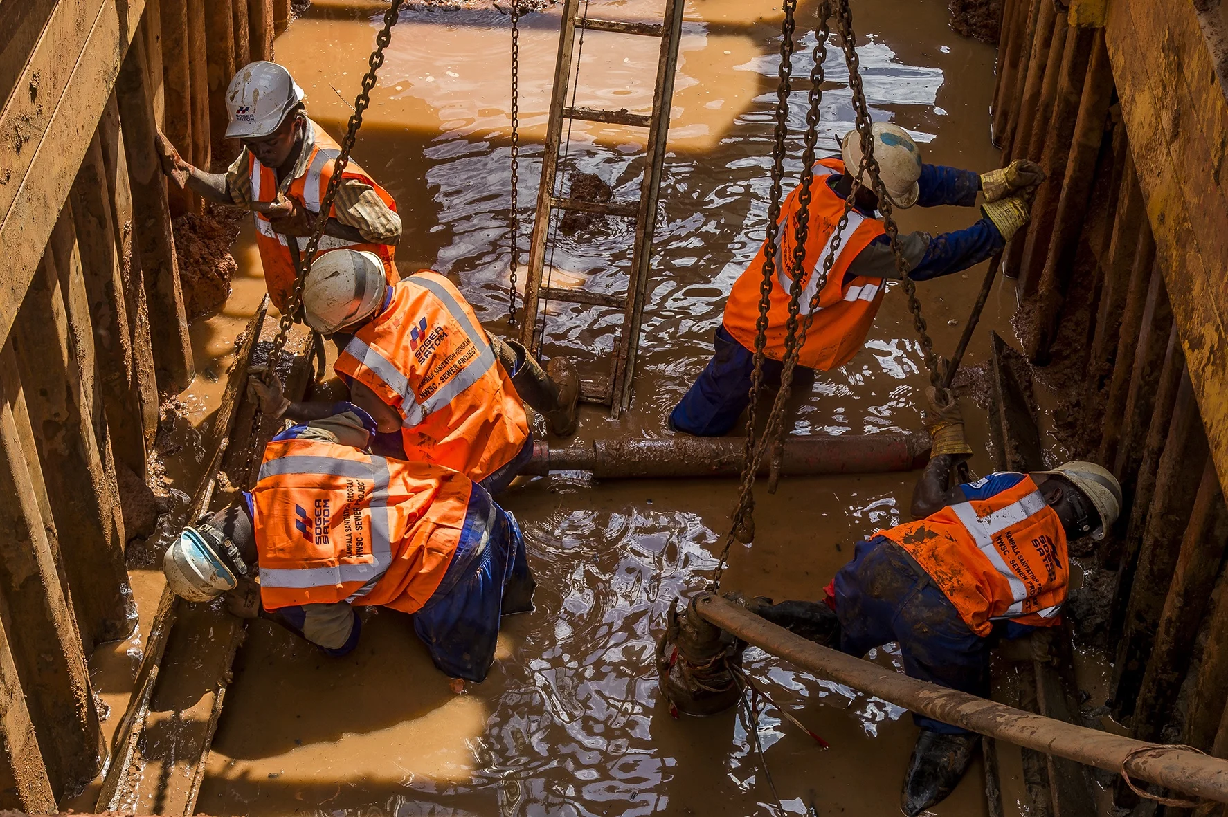   Sewer rehabilitation , Kampala - Uganda 