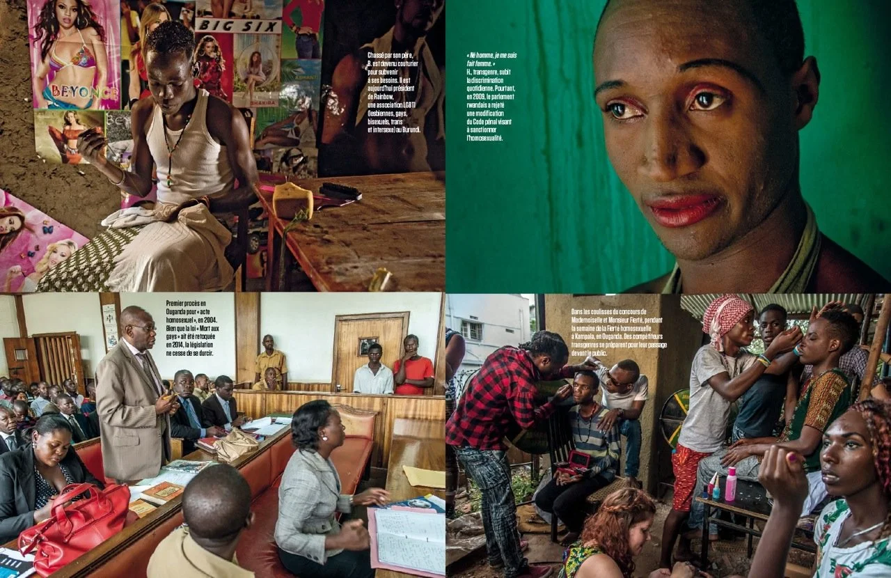   Ekifire , forbidden loves - East Africa  /  L’Obs , August 2016 