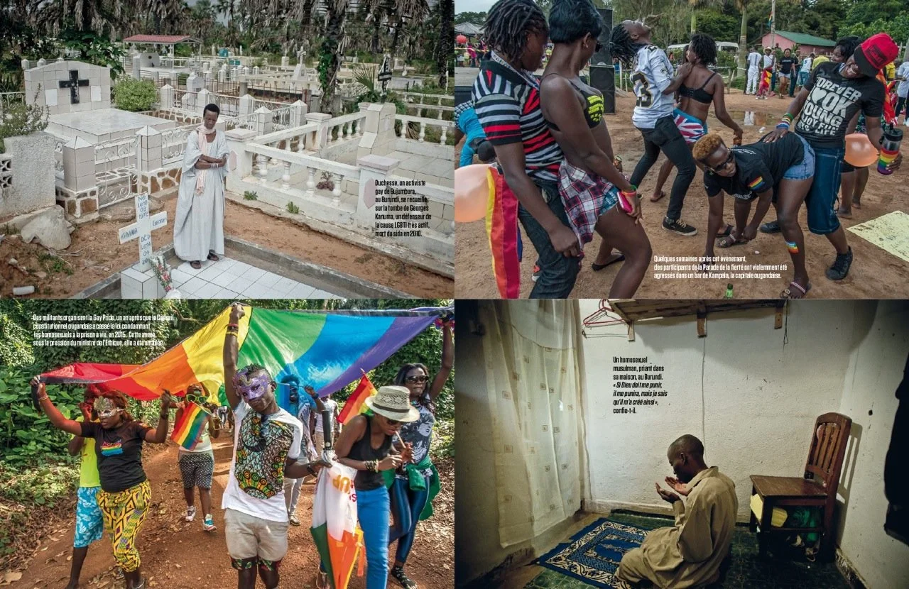   Ekifire , forbidden loves - East Africa  /  L’Obs , August 2016 