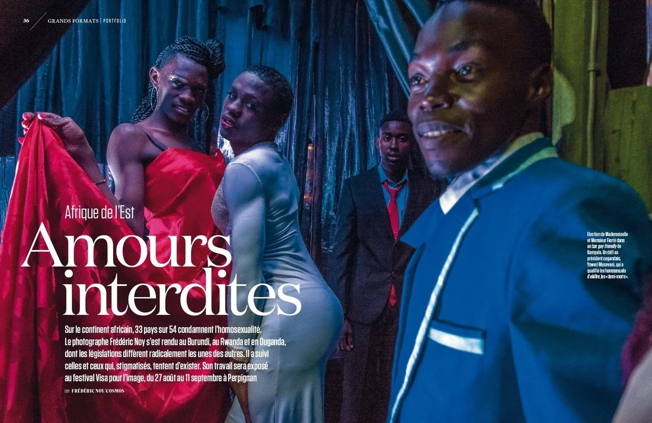   Ekifire , forbidden loves - East Africa  /  L’Obs , August 2016 