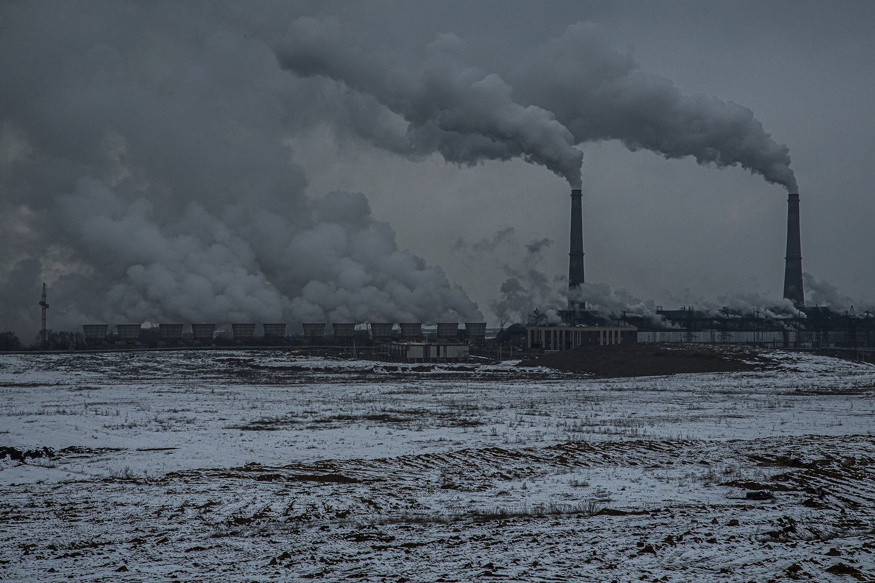 Almaty, sud du Kazakhstan. Depuis de nombreuses années, selon les chiffres du ministère de l’écologie, la pollution atmosphérique est élevée à Almaty notamment à cause de la combustion de charbon de mauvaise qualité dans les centrales thermiques. L
