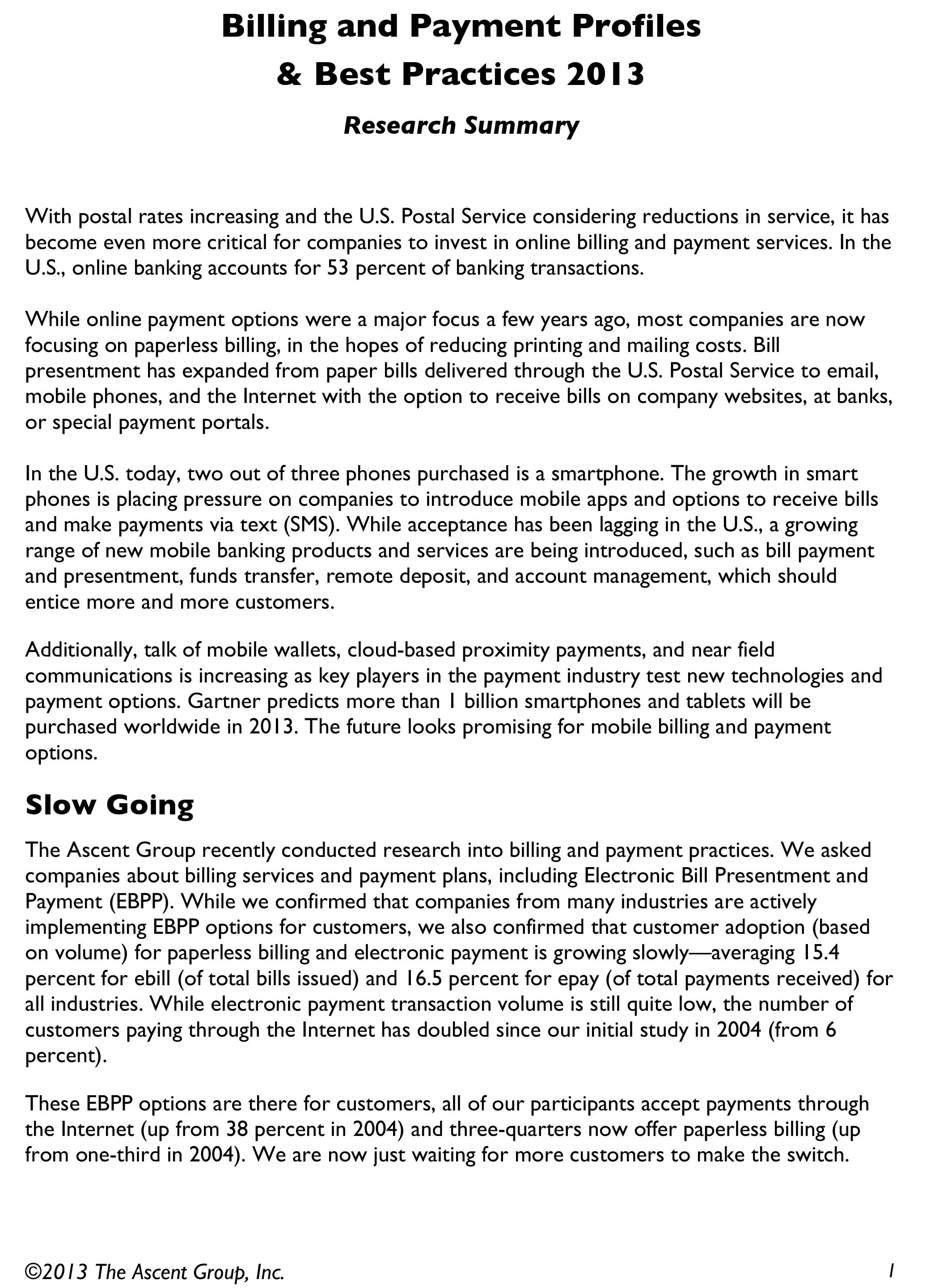 Billing & Payment Options