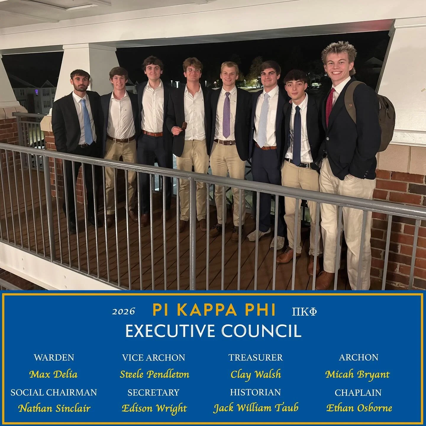 Congratulations to our newly elected executive council for 2025/26!
