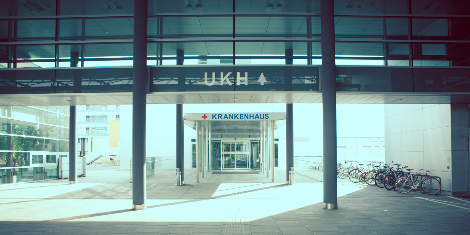 Eingang Zum Krankenhaus