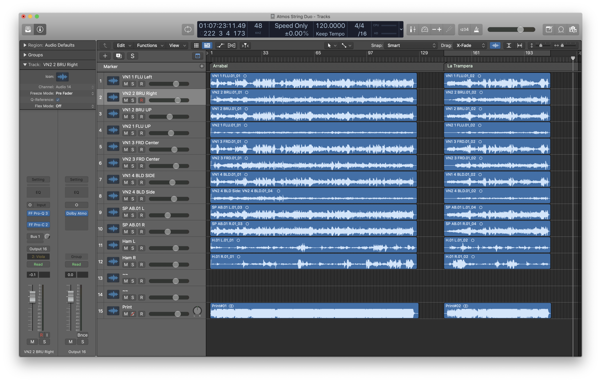 Logic Pro Edit Window