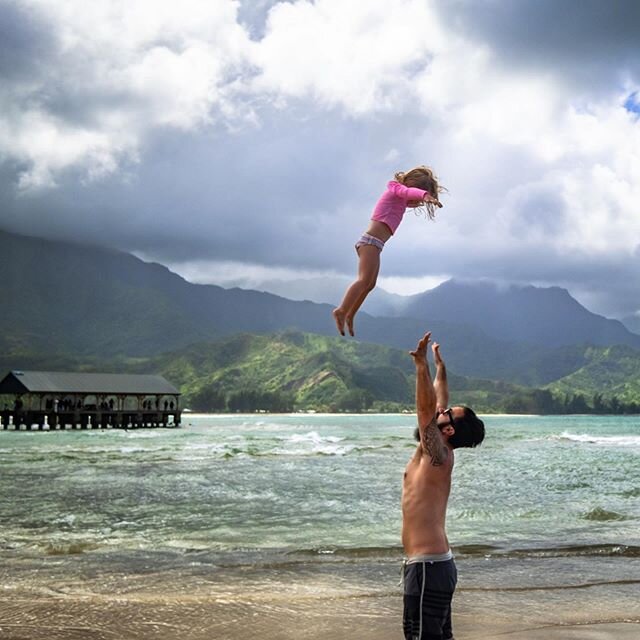 She is one adventurous one. Always wants to go higher, faster, further, and bigger. 
#kidswhoexplore #kidsofinstagram #instagram #exploremore #hikeitbaby #dadlife #kauaiiswhy #havealohawilltravel #hawaiilife #hanaleibay #daddysgirl #adventureawaits #