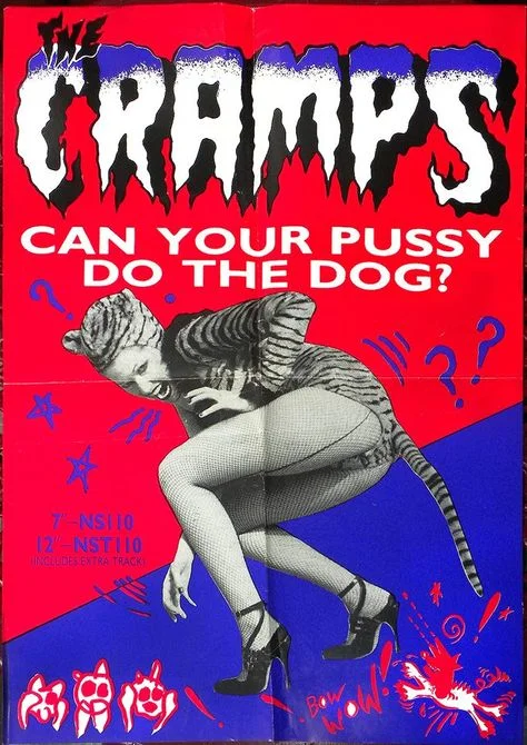 Animal magic: The Cramps’ usual line in understated good taste. 
