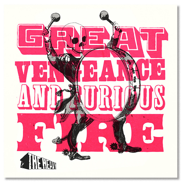 Fire power: The Heavy’s debut album artwork was a mashup of hand-drawn type and found imagery. This reflected the band’s cut-and-paste approach to sampling and re-appropriation of sounds.