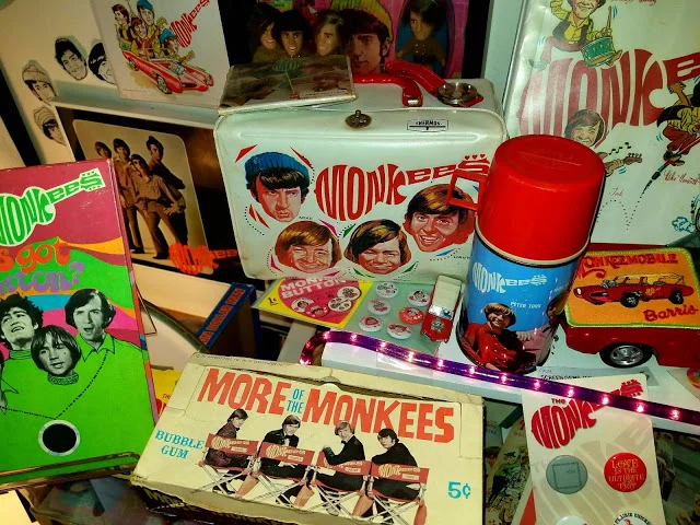 Monkee business: the band’s merchandising machine was impressive ... anything that moved was fair game for Monkee branding.