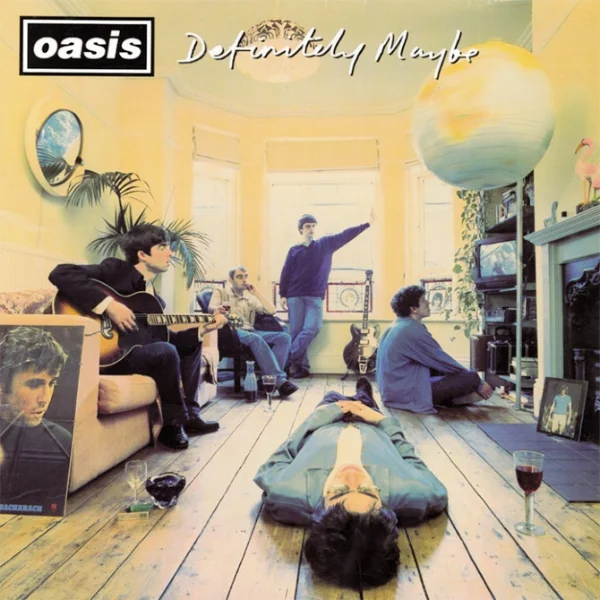 Van Eyck, Eyck baby: Designer Brian Cannon and photographer Michael Spencer Jones peppered the ‘Definitely Maybe’ artwork with visual riddles and clues, like a Renaissance painting.