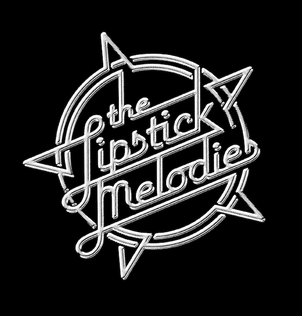 Let it lip: “a nod to the 1970s Top of the Pops logo” for London five piece The Lipstick Melodies. ©Rian Hughes.