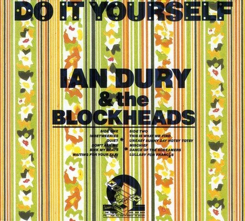 Paper roses: The Bubbles-designed cover for the album ‘Do It Yourself’ came in 20-plus versions featuring different Crown wallpapers. Brilliant but expensive. “He was so good I couldn’t have really competed with him,” said Sir Peter Blake, who also designed sleeves for Ian Dury & The Blockheads.