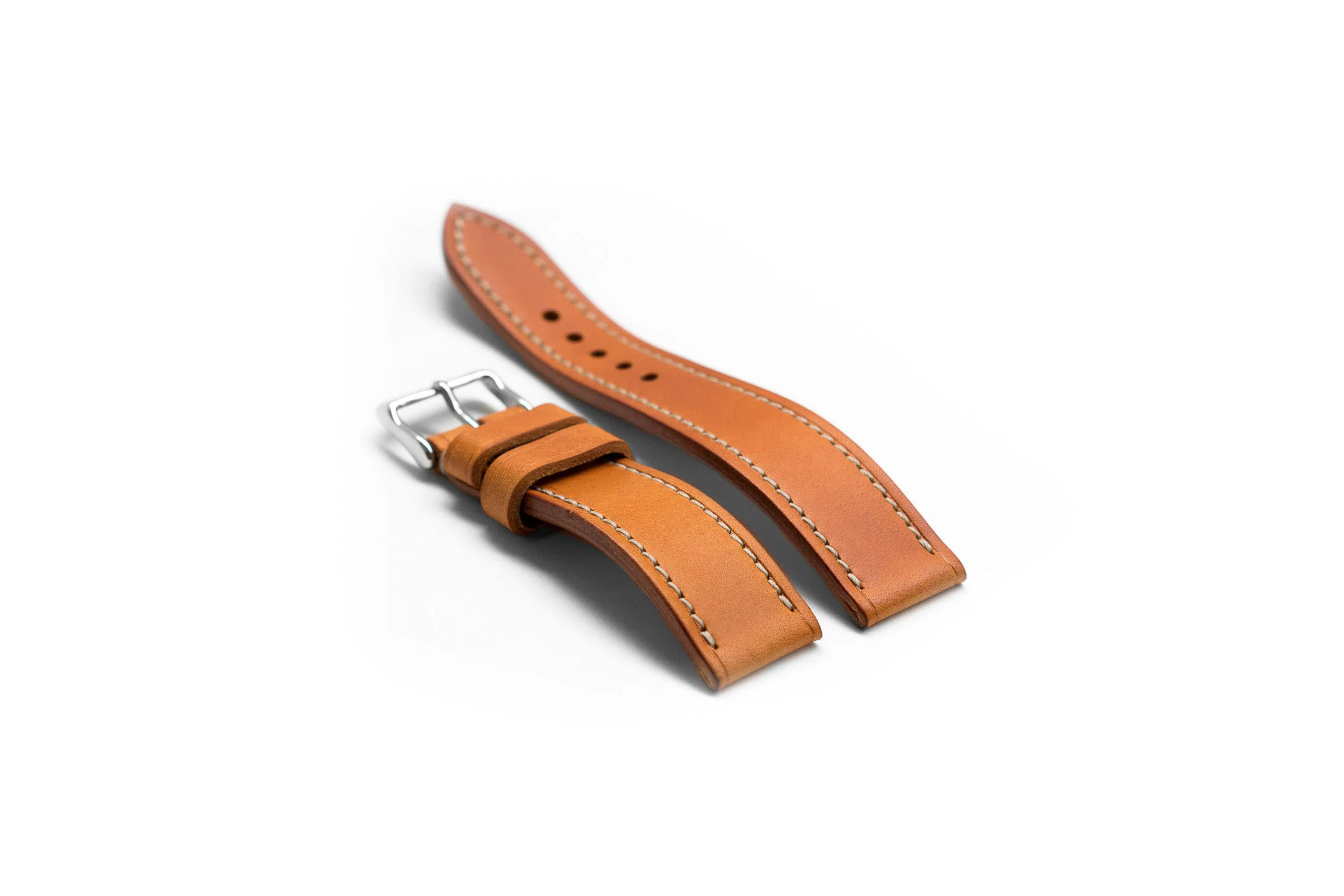 Minerva Liscio Watch Strap in Elm