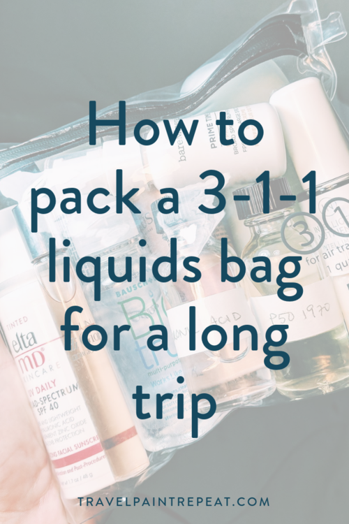 How to Pack for the TSA – Fitting it all in that Little Quart Bag - FOREVER  TOURING
