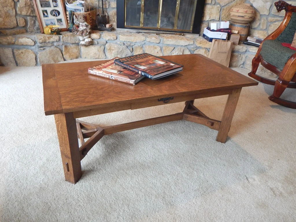 Coffee table, English Arts and Crafts