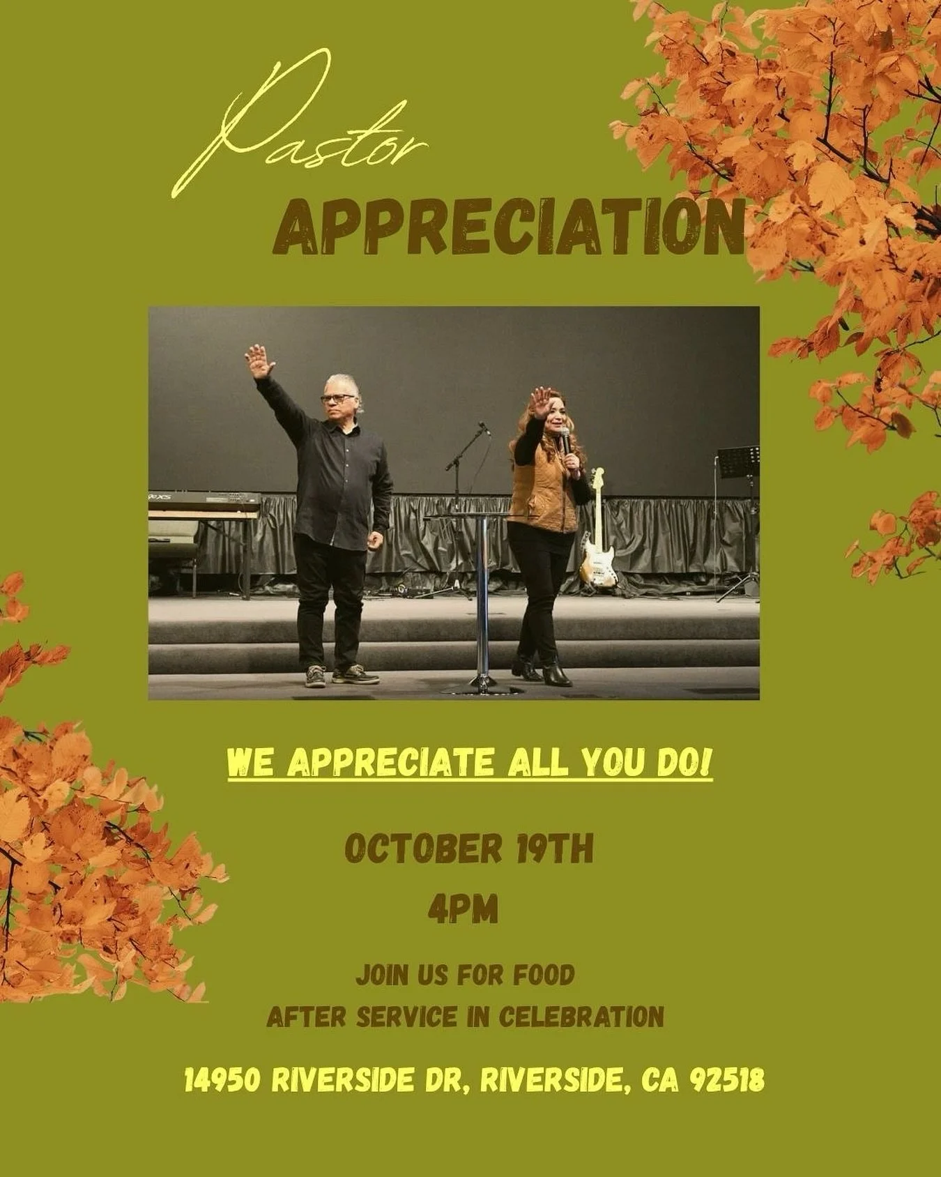 We are so grateful for our pastors and their heart for God and their people⛪️
Join us this Sunday as we show our love and appreciation for them!
-
Estamos muy agradecidos por nuestros pastores y su corazón para Dios y Su pueblo⛪️
Únete