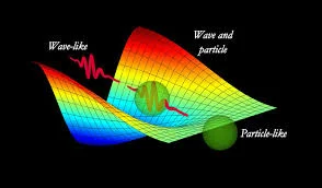 This outline demonstrates the double idea of light, which acts like the two particles and waves. Credit: S. Tanzilli, CNRS