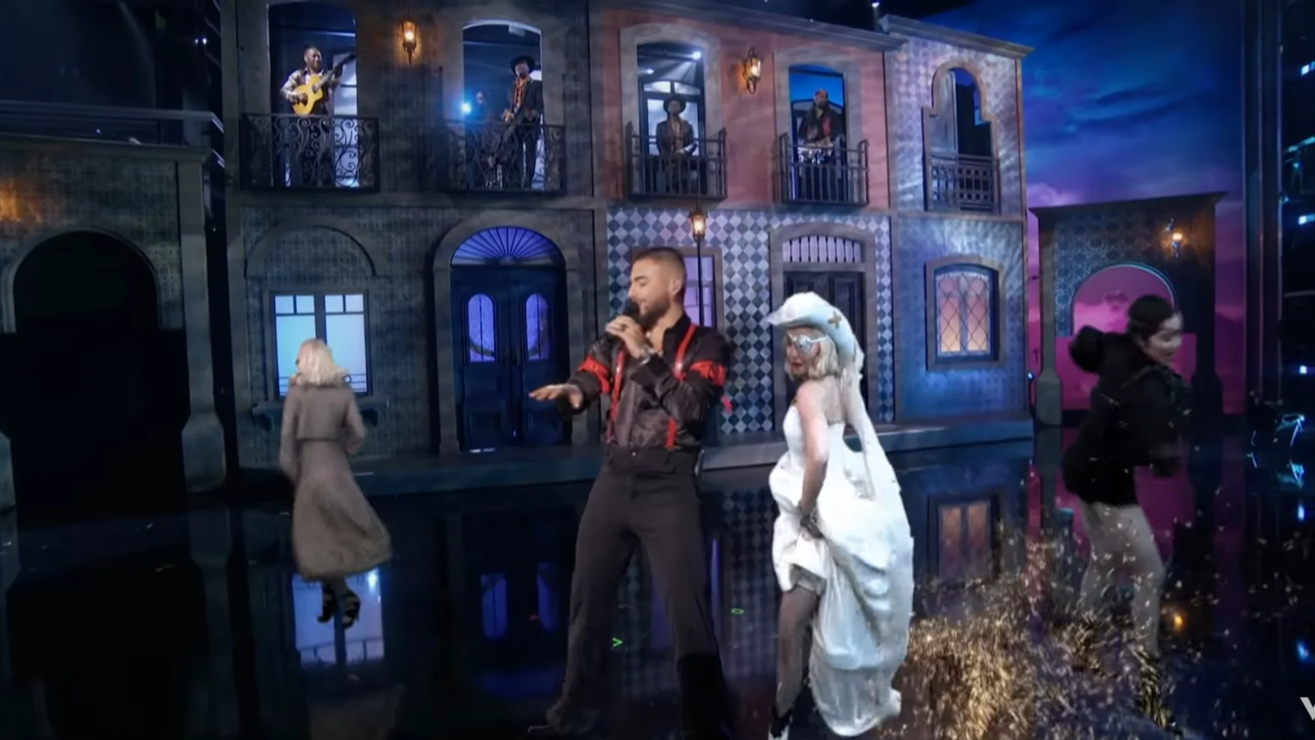 Courtesy of Vevo /Madonna & Maluma performing 'Medellín' ..