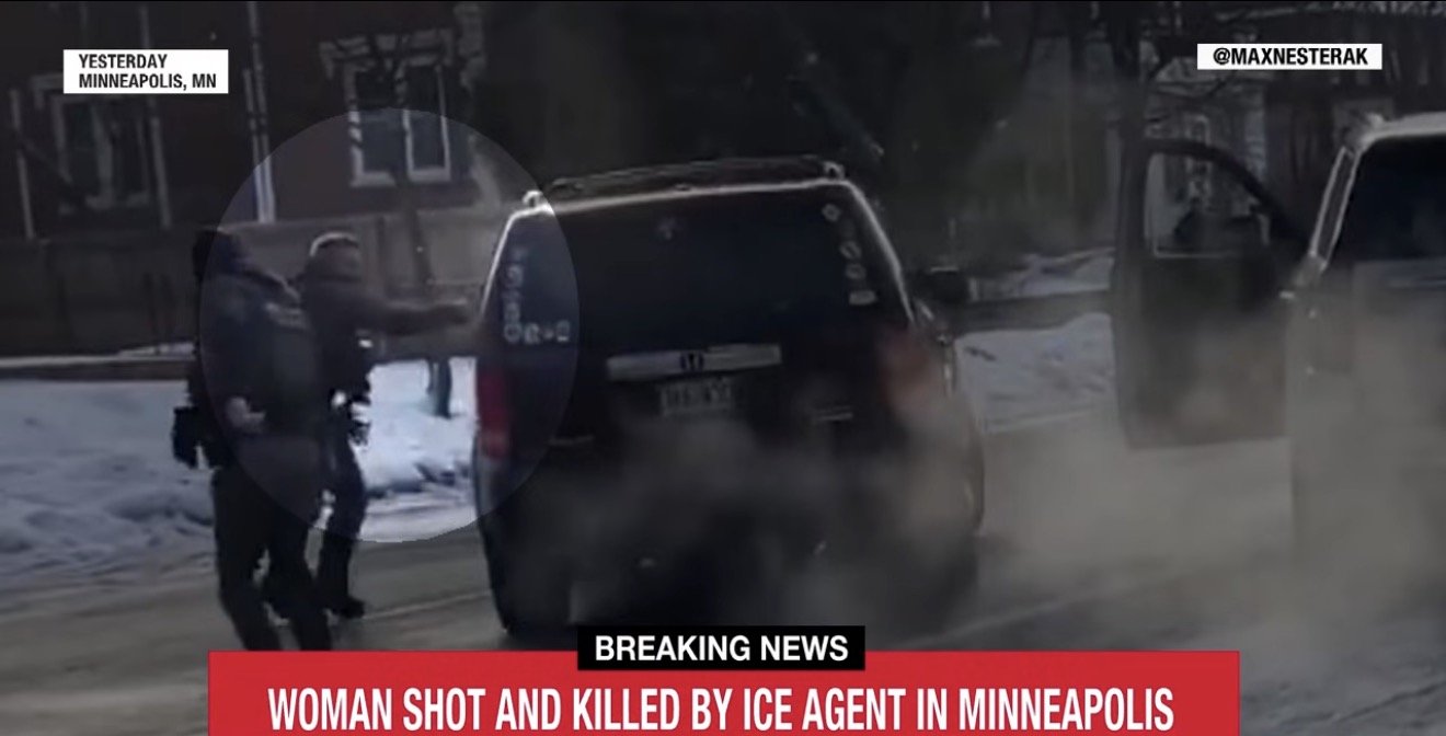 ICE Agents Shoot &amp; Murders 37-Yr Old Mother in Minnesota; Trump &amp; Kristi Noem Defends as 'Self-Defense' Sparking Outrage and Protest