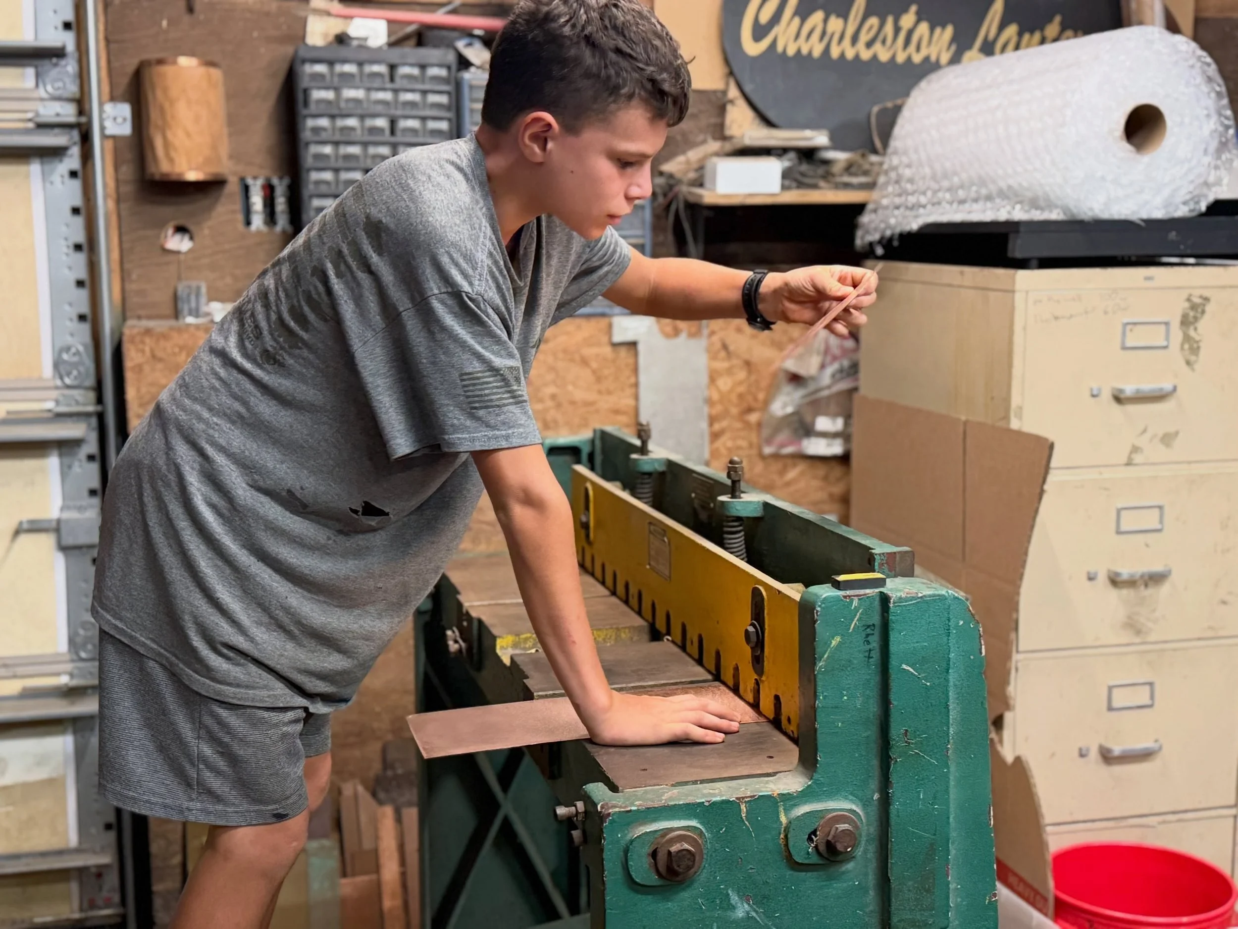 A few years ago, I felt something shift in me and could tell that God was speaking to my spirit that it was time to make space at Khalima Lights for apprentices. How that would look, I wasn&rsquo;t sure. Our workshop is tiny and packed! But I could t
