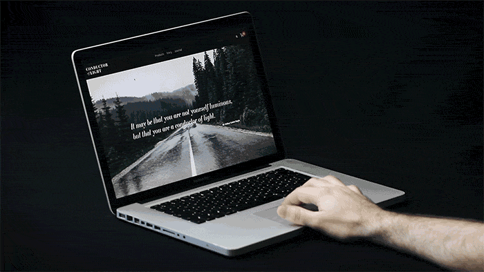 Squarespace website
